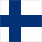 A Finnish flag